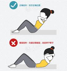抱头式仰卧起坐正确的做法是什么
