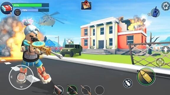 香肠跳伞吃鸡派对最新版