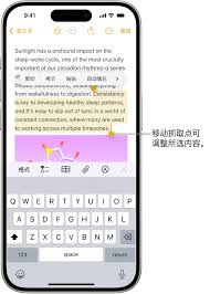 如何在iphone键盘查找复制粘贴