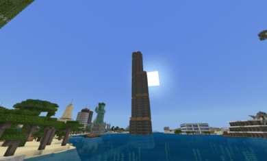 我的世界火炮模组和新奥肖尔城地图免费版