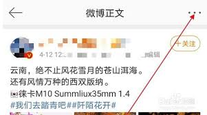 微博如何复制文章链接