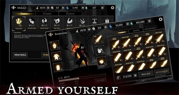 黑暗骑士火柴人免费版