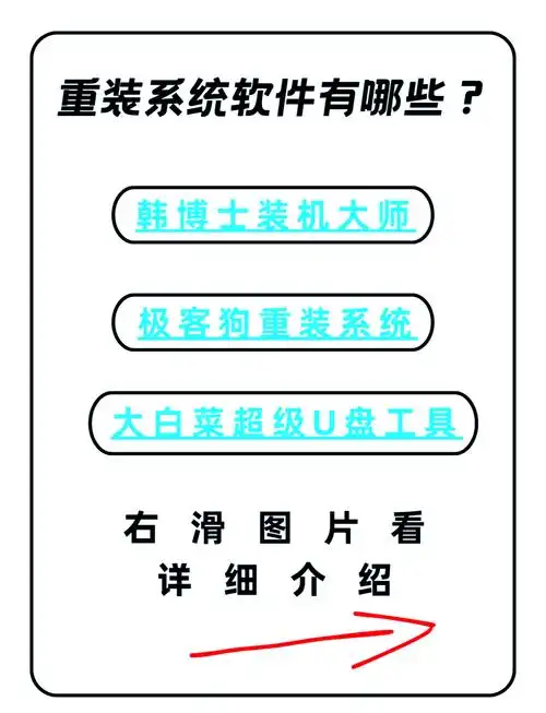 有哪些系统重装软件
