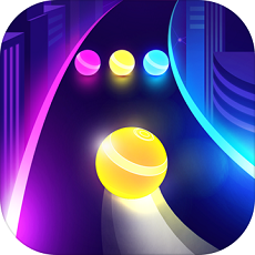 炫彩公路彩球跑安卓版