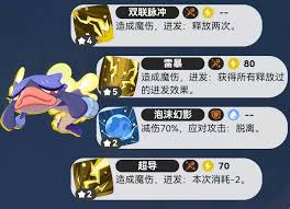 洛克王国世界闪电鳗鱼有哪些技能