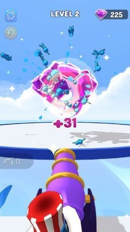 大炮发射小蓝人免费版